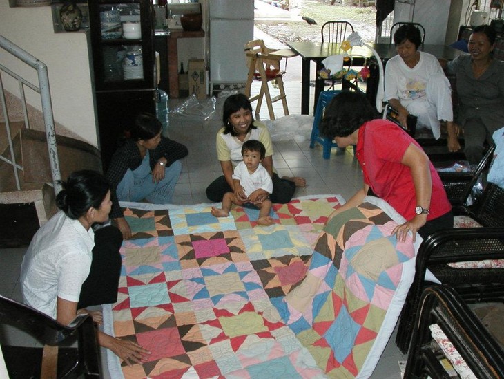 Mékong Quilts - couvre-lits faits à la main  - ảnh 5